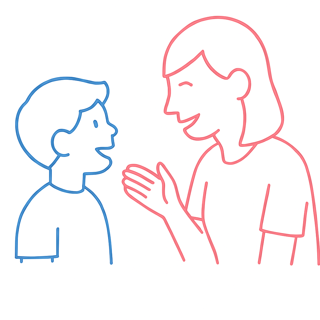 Language therapy icon